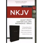 NKJV Giant Print Center-Column reference Bible